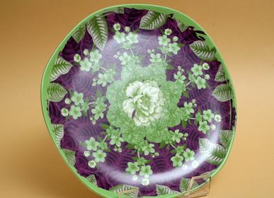 Formal plates - JARDIN PRINTED SIDE PLATE - SOKA DESIGN STUDIO TABLEWARE
