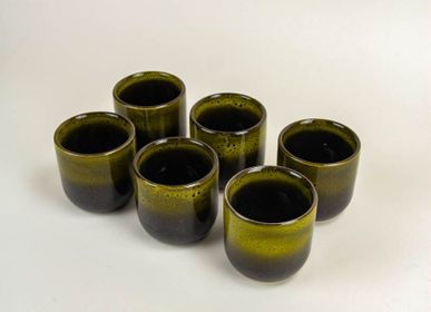 Mugs - Set of 6 Hoa Bien cups  - L'INDOCHINEUR PARIS HANOI