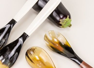 Cutlery set - Duo-material salad servers - L'INDOCHINEUR PARIS HANOI