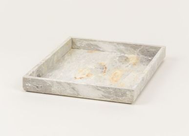 Decorative objects - Large Antarés tray in natural stone - L'INDOCHINEUR PARIS HANOI