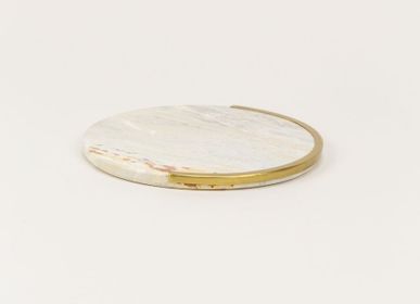 Decorative objects - Orion coasters in natural stone (set of 2) - L'INDOCHINEUR PARIS HANOI