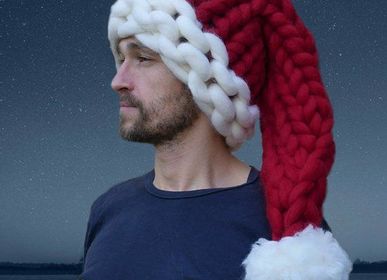 Bags and totes - Chunky knit Santa Hat - PANAPUFA