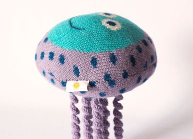 Cadeaux - Jouet en peluche tricoté en alpaga JELLY de conception française | Répond aux normes CE - SOL DE MAYO