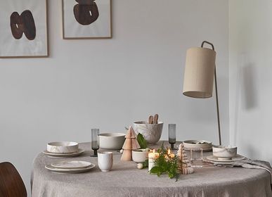 Assiettes au quotidien - Bowling Hammamet Cream Ø20Cm/H6 Cm - HOMATA