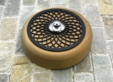 Decorative objects - Rosace Metal Image Doorbell - LA FÉE SONNETTE