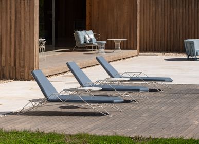 Lawn armchairs - MITJORN sun lounger - ISIMAR