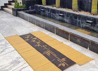 Design carpets - Rug NEBETTI 3 - Black Edition - LA FIBRE ARTISANALE