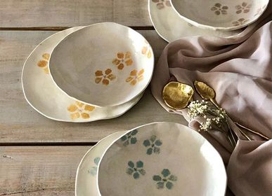 Platter and bowls - Ceramic Bowl SLOW NATURE COLLECTION - MARTINA & EVA
