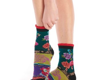Socks - Chinoiserie women's sock - DUB & DRINO
