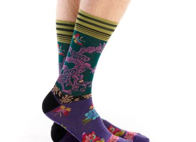 Socks - Chinoiserie men's sock - DUB & DRINO