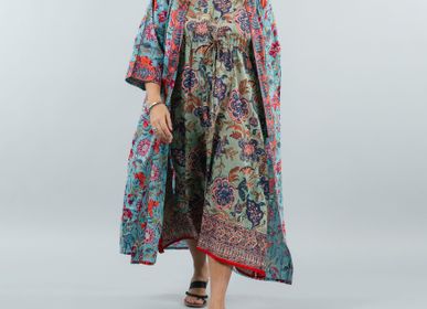 Vêtements de nuit - Kimono long coloré - NEST FACTORY