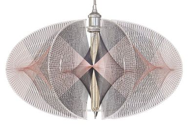 Objets design - AINAVA L plexiglass rose - VASSARA LAMPS