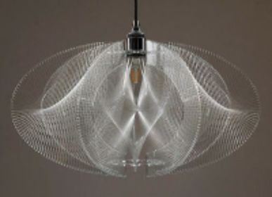 Objets design - AINAVA L plexiglass transparent - VASSARA LAMPS