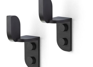Objets design - Crochets Muraux Tabula Noirs (2 pcs.)  - CHICURA COPENHAGEN
