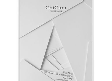 Cadres - Alu Frame White - Glass - CHICURA COPENHAGEN