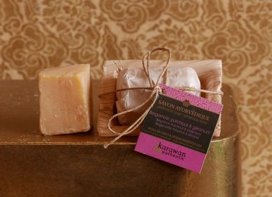 Cadeaux - SAVON SOLIDE AYURVEDIQUE - BERGAMOTE - PETIT FORMAT - 20G - KARAWAN AUTHENTIC