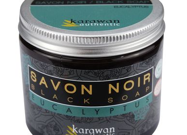 Savons - SAVON NOIR ENRICHI À L'EUCALYPTUS - CERTIFIÉ BIOLOGIQUE PAR ECOCERT - KARAWAN AUTHENTIC
