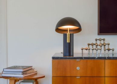 Enceintes et radios - ALTO - Lampe connectée à poser - avec enceinte - JAUNE FABRIQUE