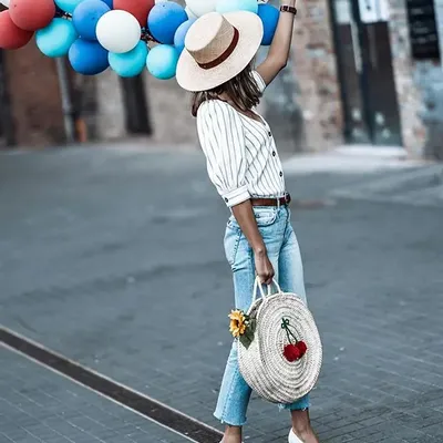 Shopping baskets - Round Basket — The Timeless Customizable - ORIGINAL MARRAKECH