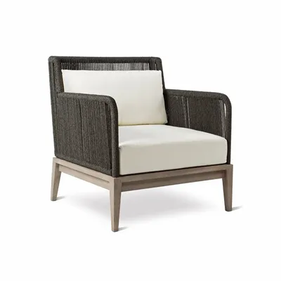 Chaises de jardin - Davis High Back Lounge Chair  - WICKER HILLS ENTERPRISE LTD