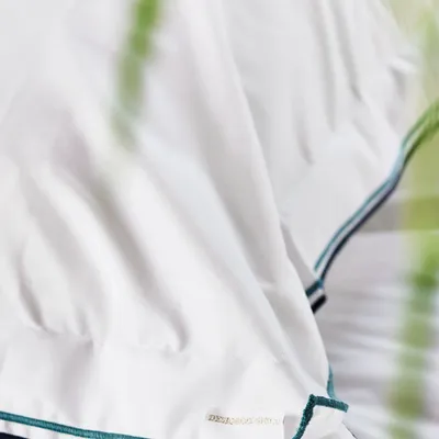 Bed linens - ASTOR plain cotton percale bed linen set - DESIGNERS GUILD