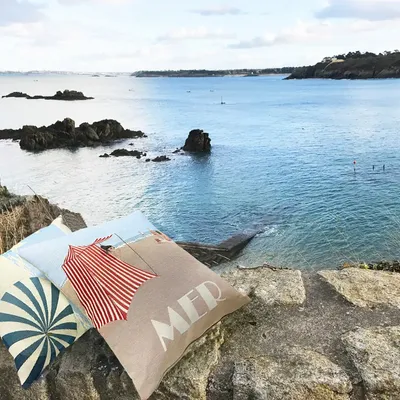 Fabric cushions - Seaside - ART DE LYS