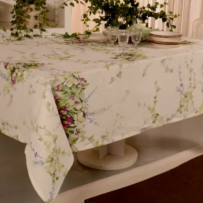 Linge de table textile - NAPPE EDERA 100% LIN - NENCIONI CASA  -  TELENE