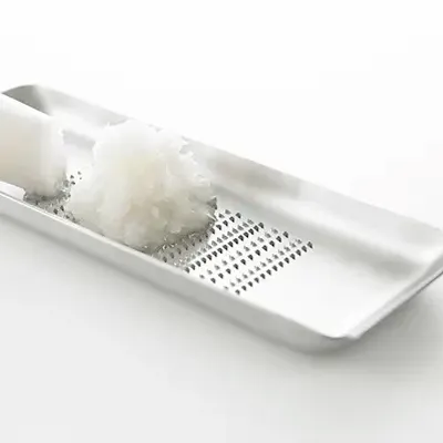 Ustensiles de cuisine - Râpe Oros en acier inoxydable - collection EAtoCO / YOSHIKAWA - ABINGPLUS