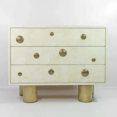 Chests of drawers - Chest of drawers “CH KYKLOS” - GINGER BROWN