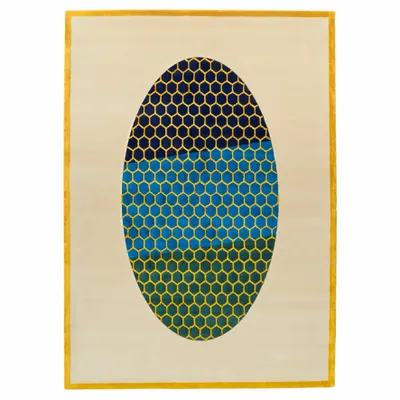 Tapis design - Tapis Yellow - Weightlessness - SOFTICATED