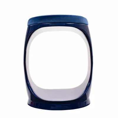 Stools - Signet Ring I Stool I Navy Blue - SOFTICATED