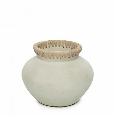 Vases - The Styly Vase - Concrete Natural - S - BAZAR BIZAR LIVING