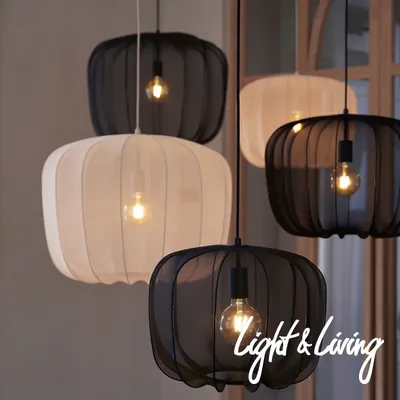 Suspensions - Lampe à suspension « PLUMERIA » - LIGHT & LIVING