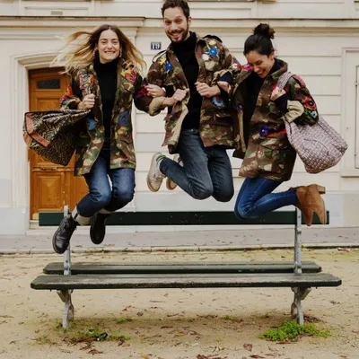 Prêt-à-porter - VESTE MILITAIRE KADHAEE - CURIOSITY LAB