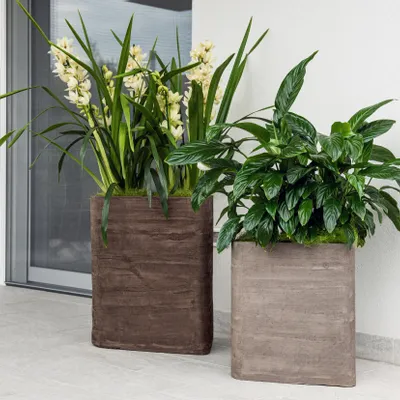 Flower pots - MONT BLANC - POT À PORTER