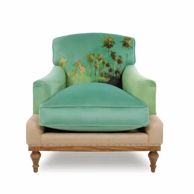 Fauteuils - Bourbon Palmiers Essence Maison Lévy | Fauteuil - CREARTE COLLECTIONS
