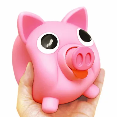 Gifts - Pink pig piggy bank - Jiggy Bank/SANKYO TOYS collection - ABINGPLUS