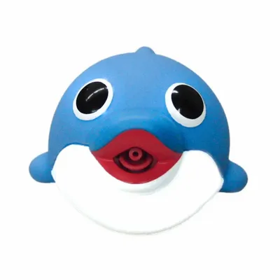 Jouets enfants - Dauphin bleu arroseur d’eau dans le bain  - collection Squirbbles / SANKYO TOYS - ABINGPLUS