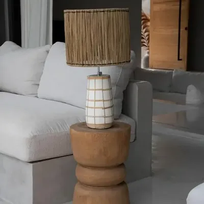 Stools - The Aukai Stool - Natural - BAZAR BIZAR LIVING