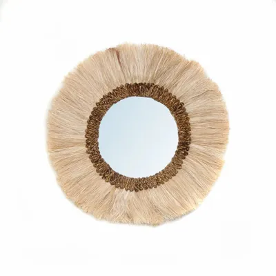 Miroirs - Le Miroir Mowgli - Naturel - M - BAZAR BIZAR LIVING