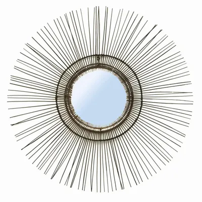 Mirrors - The Tropical Mirror - Black - L - BAZAR BIZAR LIVING