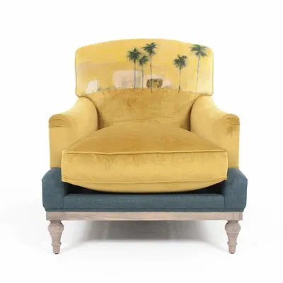 Fauteuils - Bourbon Essence Camion Verde Maison Lévy | Fauteuil - CREARTE COLLECTIONS