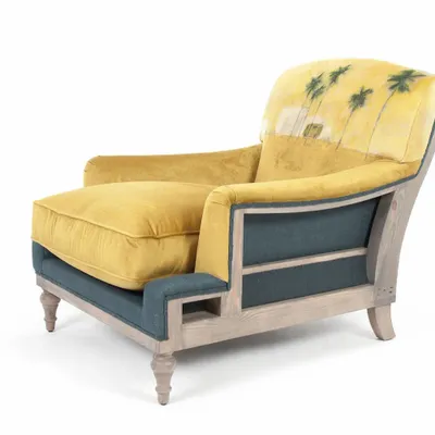 Fauteuils - Bourbon Essence Camion Verde Maison Lévy | Fauteuil - CREARTE COLLECTIONS