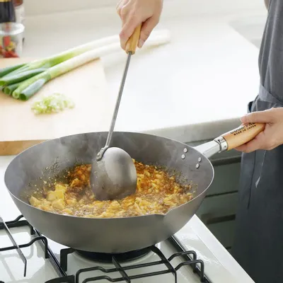 Kitchen utensils - Titanium ladle/YOSHIKAWA - ABINGPLUS