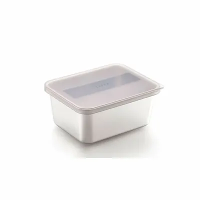 Food storage - Stainless steel kitchen storage box and semi-transparent lid - eATOCO/YOSHIKAWA collection - ABINGPLUS
