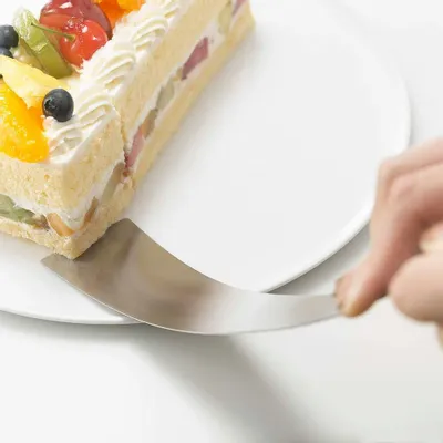 Ustensiles de cuisine - Spatule plate Tolu en acier inoxydable - collection EAtoCO / YOSHIKAWA - ABINGPLUS