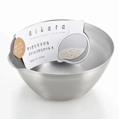 Kitchen utensils - Stainless steel kitchen measuring bowl - Aikata/YOSHIKAWA collection - ABINGPLUS