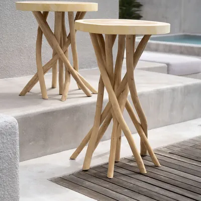 Coffee tables - The Gili Side Table - BAZAR BIZAR LIVING
