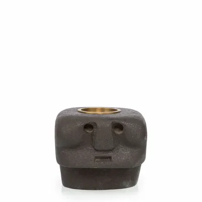 Candlesticks and candle holders - The Sumba Stone #27 Candle Holder - BAZAR BIZAR LIVING
