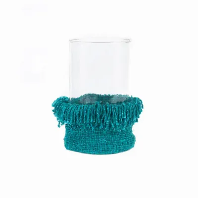 Candlesticks and candle holders - The Oh My Gee Candle Holder - Aqua - XXL - BAZAR BIZAR LIVING